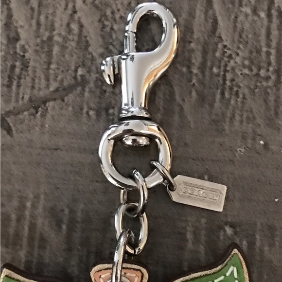 Coach Vintage Cherry Bag Charm Key Chain - Picture 11 of 16